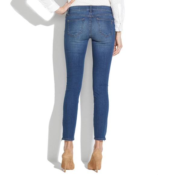 Madewell Skinny Skinny Zip Jeans - Picture 2 of 7